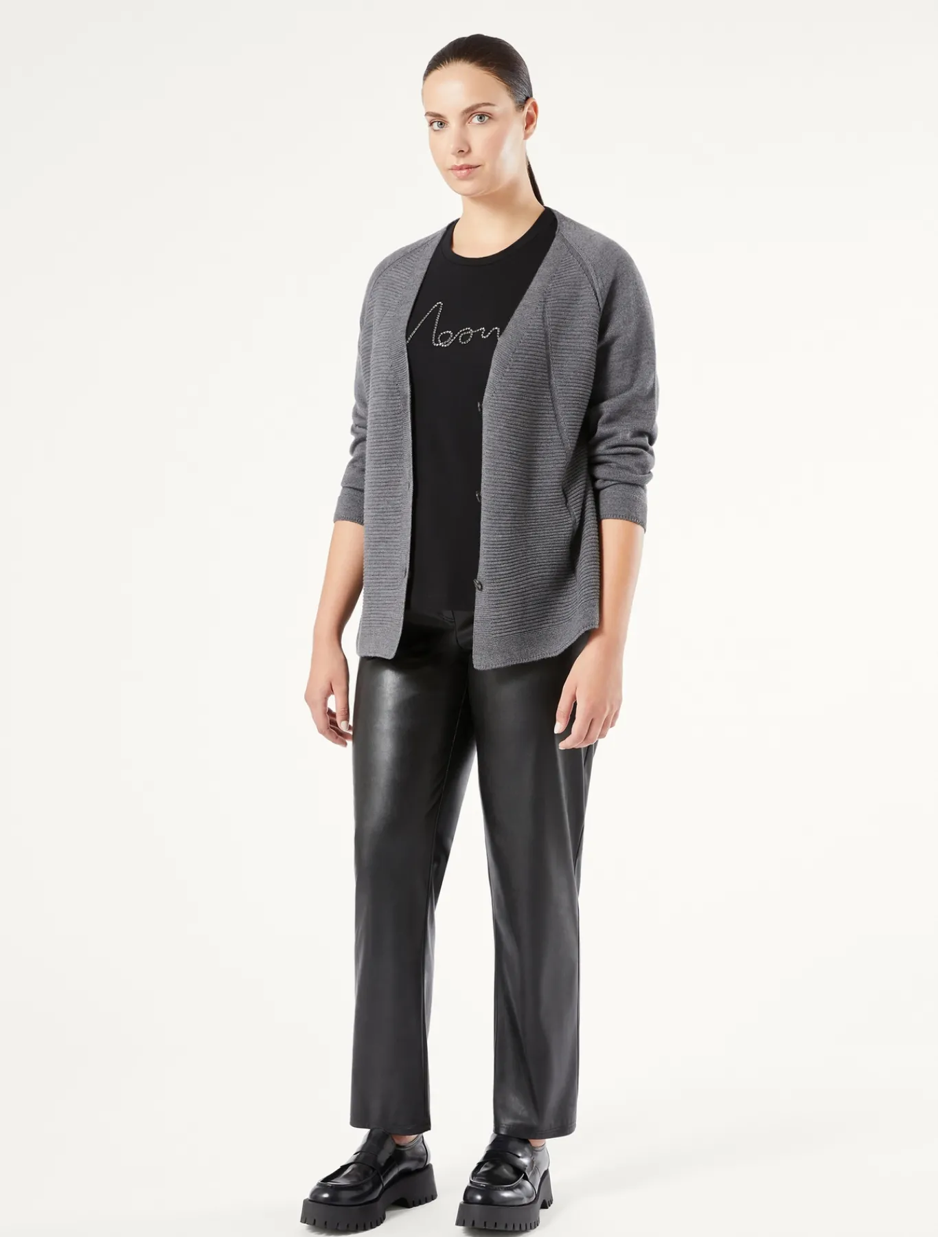 Marina Rinaldi Pantaloni & Jeans | Pantaloni & Jeans*Pantaloni in tessuto tecnico NERO