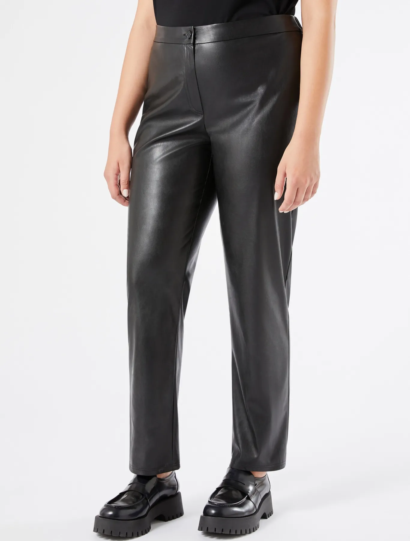 Marina Rinaldi Pantaloni & Jeans | Pantaloni & Jeans*Pantaloni in tessuto tecnico NERO
