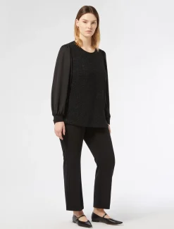 Marina Rinaldi Pantaloni & Jeans | Pantaloni & Jeans*Pantaloni in tessuto tecnico NERO