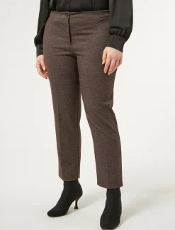 Marina Rinaldi Pantaloni & Jeans | Pantaloni & Jeans*Pantaloni in tessuto tinto filo e viscosa TESTAMORO