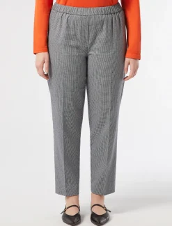 Marina Rinaldi Pantaloni & Jeans | Pantaloni & Jeans*Pantaloni in tessuto tinto filo BLUMARINO