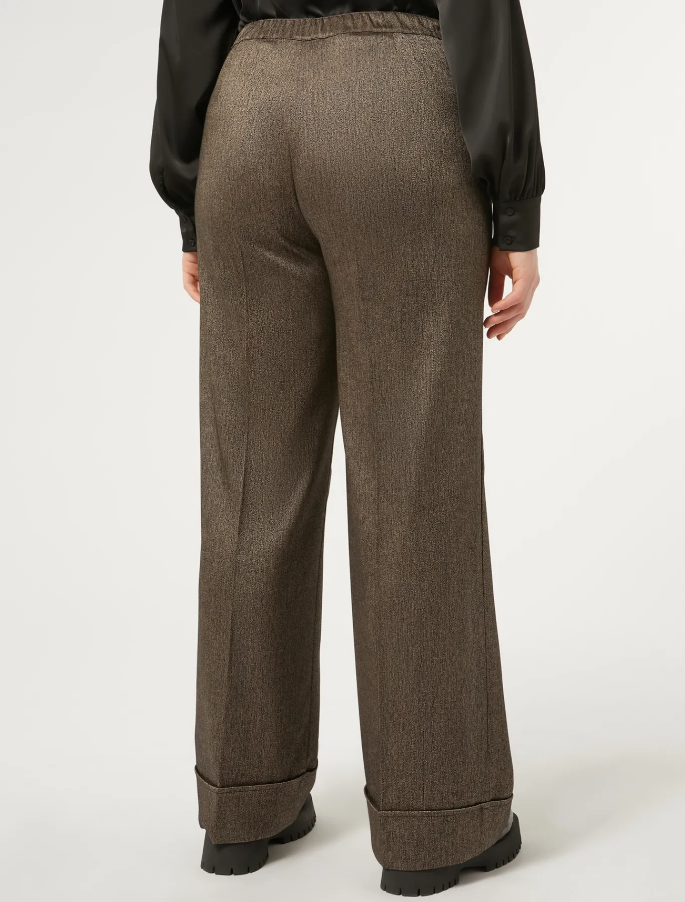 Marina Rinaldi Pantaloni & Jeans | Pantaloni & Jeans*Pantaloni in tessuto tinto filo e viscosa TESTAMORO