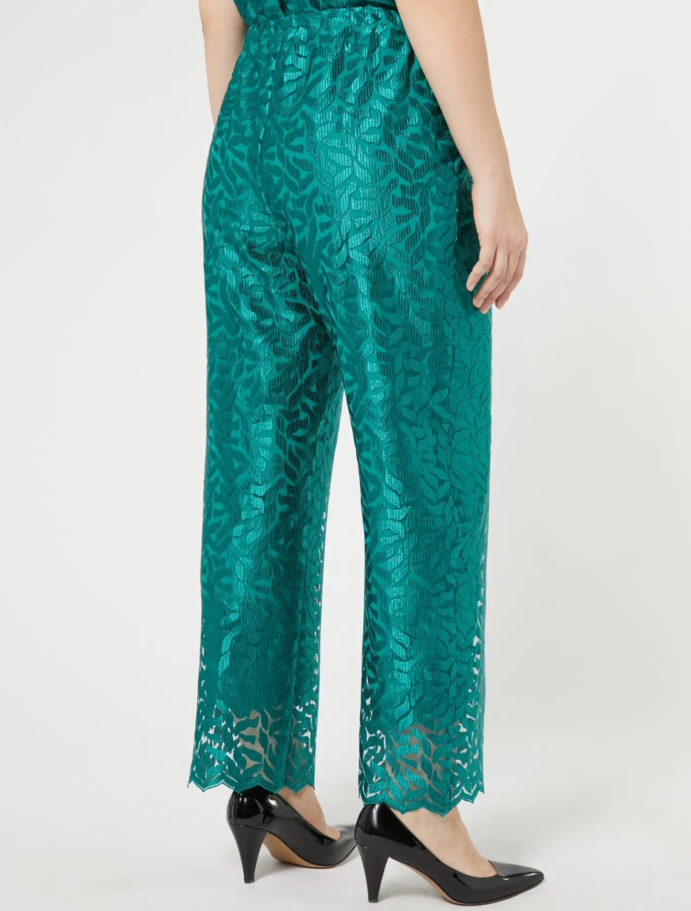 Marina Rinaldi Pantaloni E Gonne | Selezione Elegante*Pantaloni in tulle ricamato GIADA
