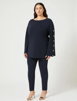 Marina Rinaldi Pantaloni & Jeans | Pantaloni & Jeans*Pantaloni in viscosa stretch BLUNOTTE