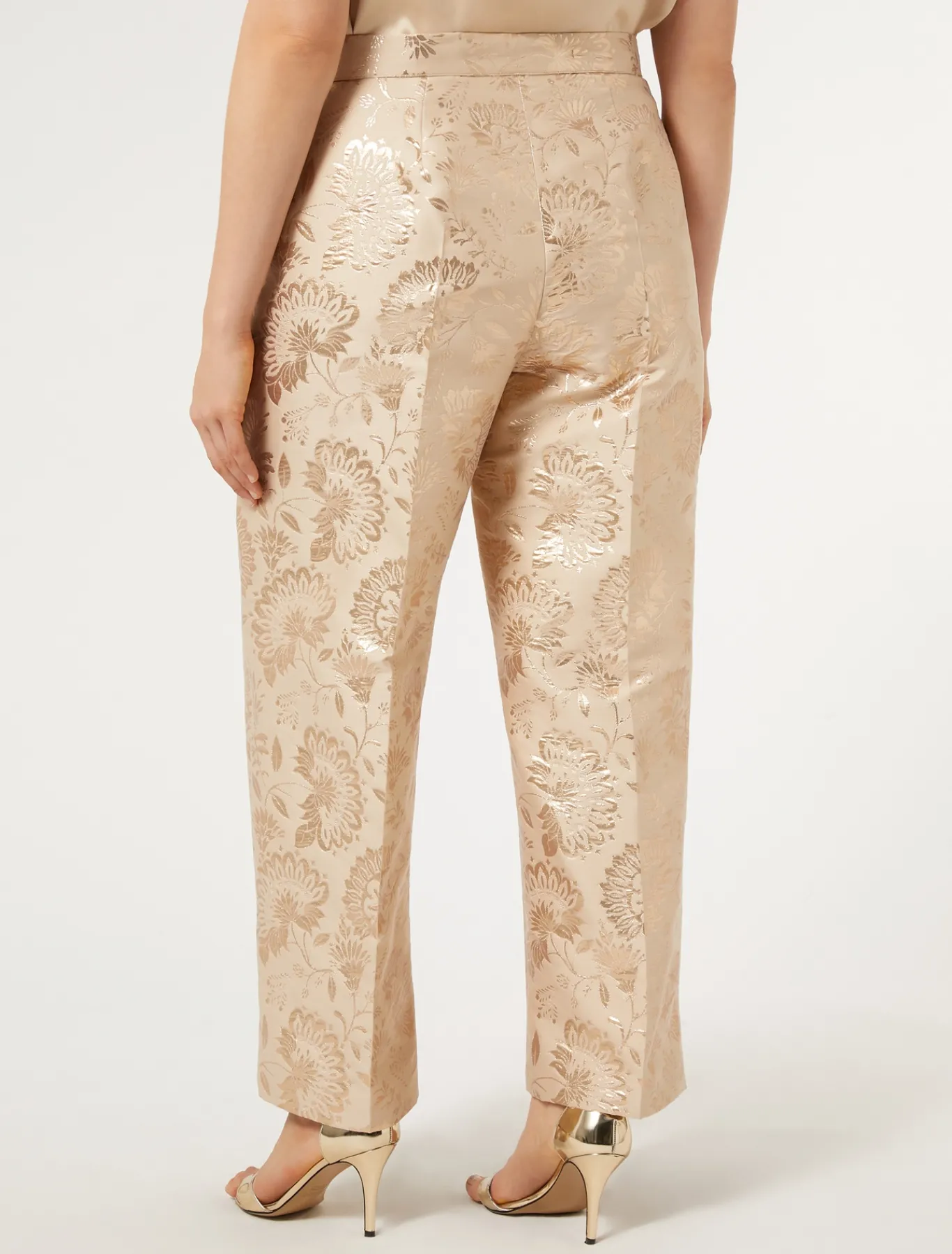 Marina Rinaldi Pantaloni E Gonne | Pantaloni & Jeans*Pantaloni jacquard MIELE