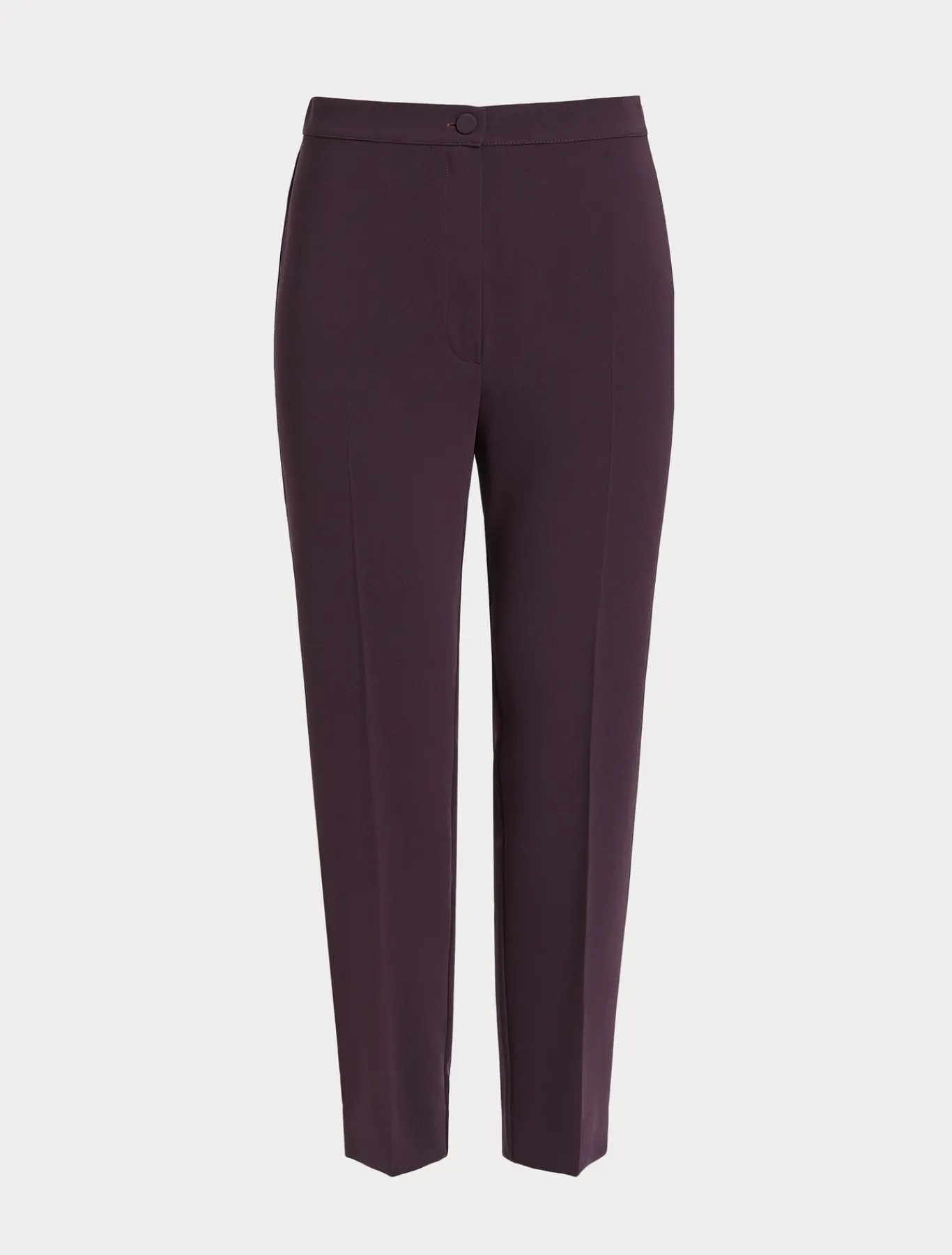 Marina Rinaldi Pantaloni E Gonne | Pantaloni & Jeans*Pantaloni slim in cady triacetato BORDEAUX