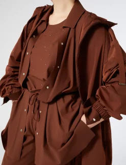 Marina Rinaldi Cappotti & Trench | Cappotti & Trench*Parka in tela di nylon RAME