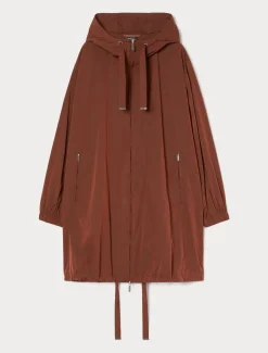 Marina Rinaldi Cappotti & Trench | Cappotti & Trench*Parka in tela di nylon RAME