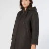 Marina Rinaldi Piumini | Piumini*Parka reversibile in tela tecnica antigoccia NERO