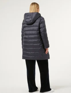 Marina Rinaldi Piumini | Piumini*Piumino in taffettà e tela di nylon antigoccia BLUMARINO