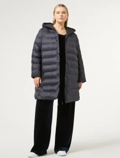 Marina Rinaldi Piumini | Piumini*Piumino in taffettà e tela di nylon antigoccia BLUMARINO