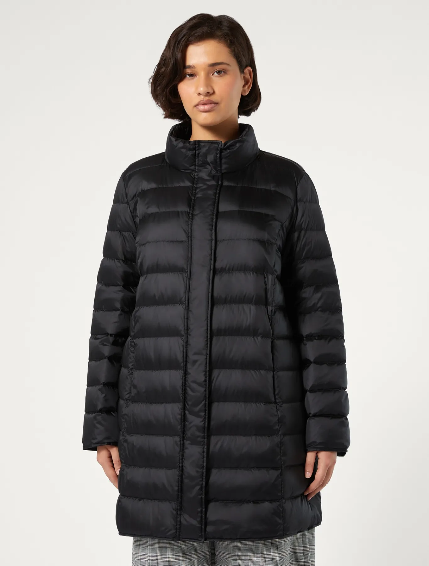 Marina Rinaldi Piumini | Piumini*Piumino in tela di nylon antigoccia NERO