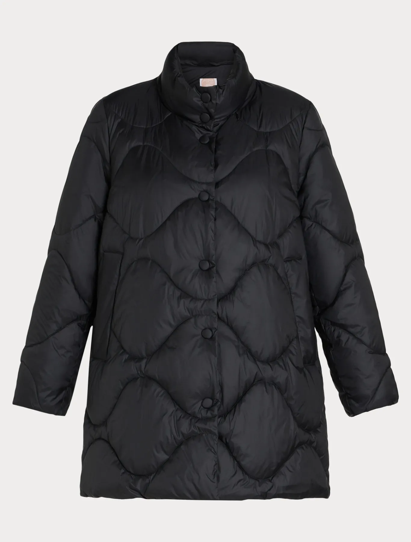 Marina Rinaldi Piumini | Piumini*Piumino in tela di nylon antigoccia NERO