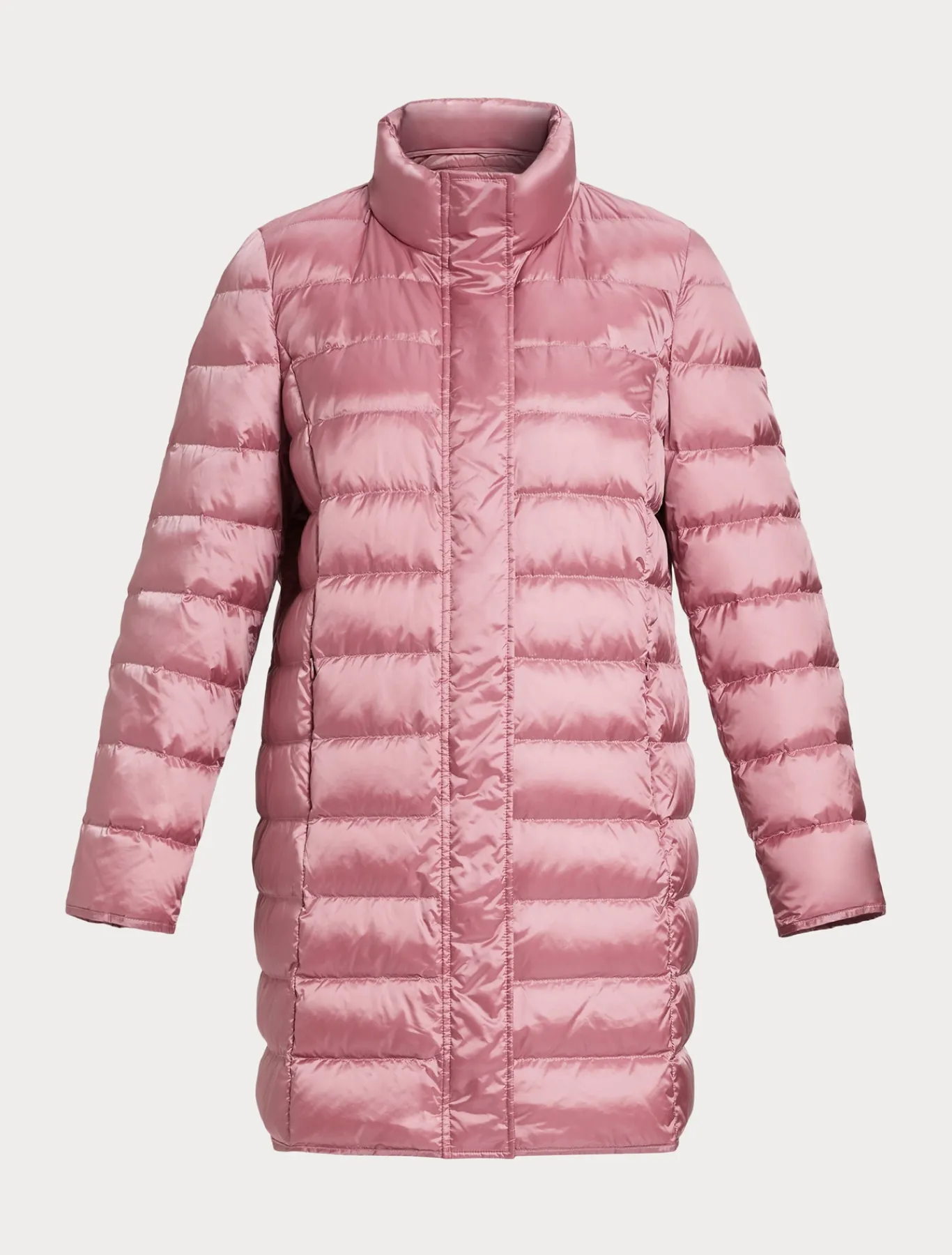 Marina Rinaldi Piumini | Piumini*Piumino in tela di nylon antigoccia ROSAANTICO