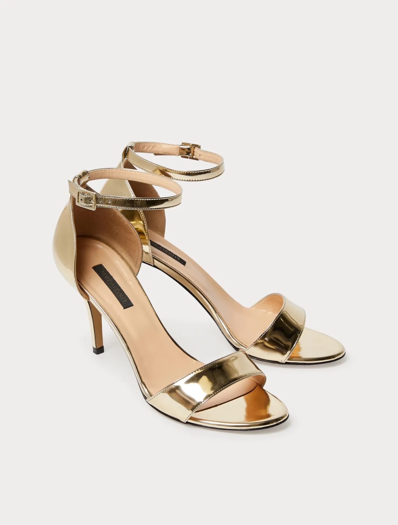 Marina Rinaldi Selezione Elegante | Collezione Elegante*Sandali effetto specchio BEIGEORO