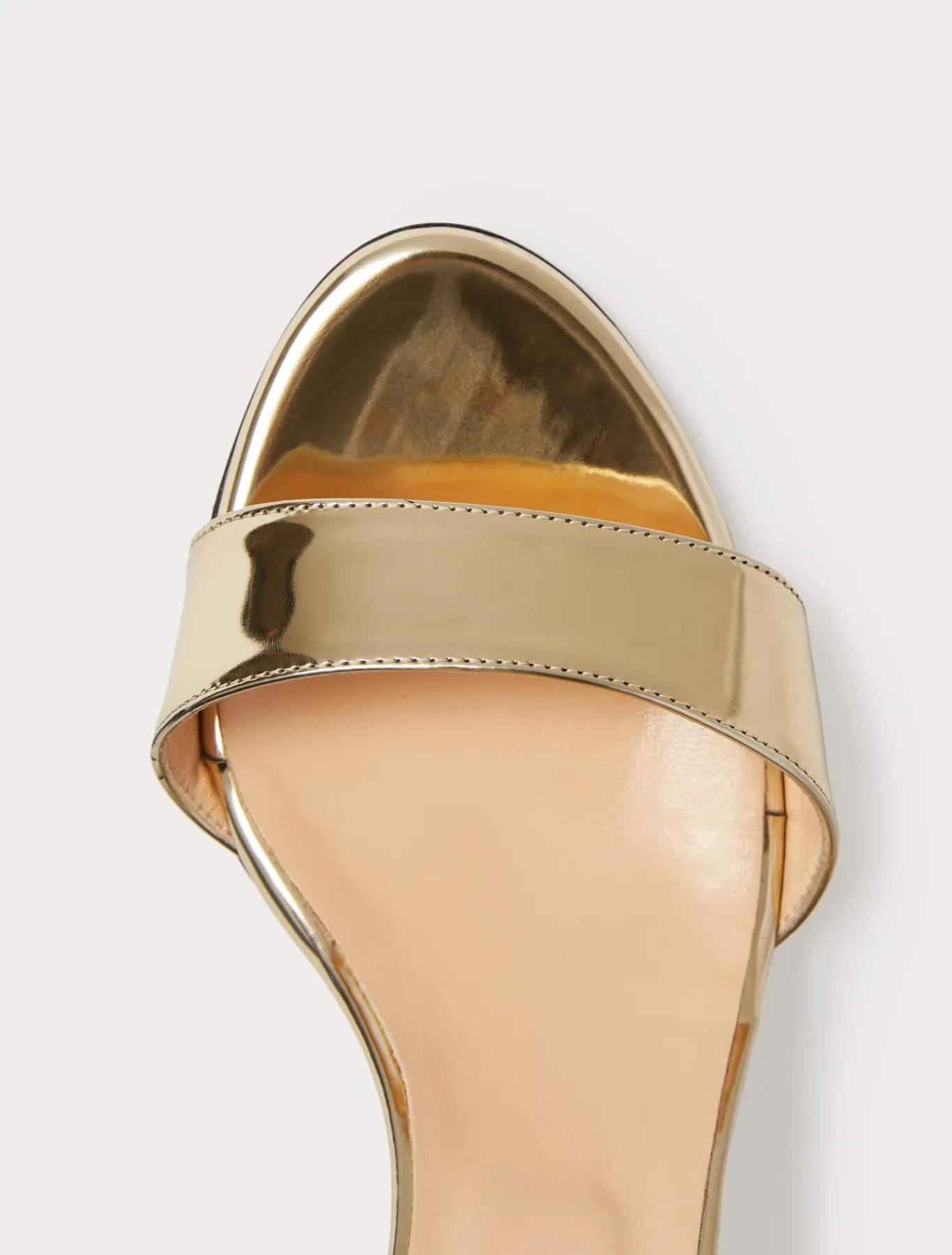 Marina Rinaldi Selezione Elegante | Collezione Elegante*Sandali effetto specchio BEIGEORO