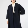 Marina Rinaldi Giacche | Cappotti & Trench*Spolverino in cady triacetato BLUNOTTE