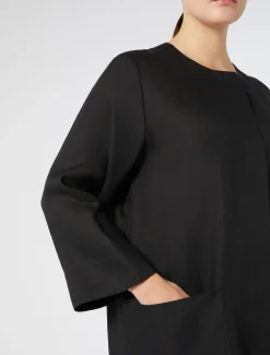 Marina Rinaldi Camicie & Bluse | Camicie & Bluse*Spolverino in lino NERO