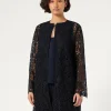 Marina Rinaldi Giacche | Cappotti & Trench*Spolverino in macramè BLUNOTTE