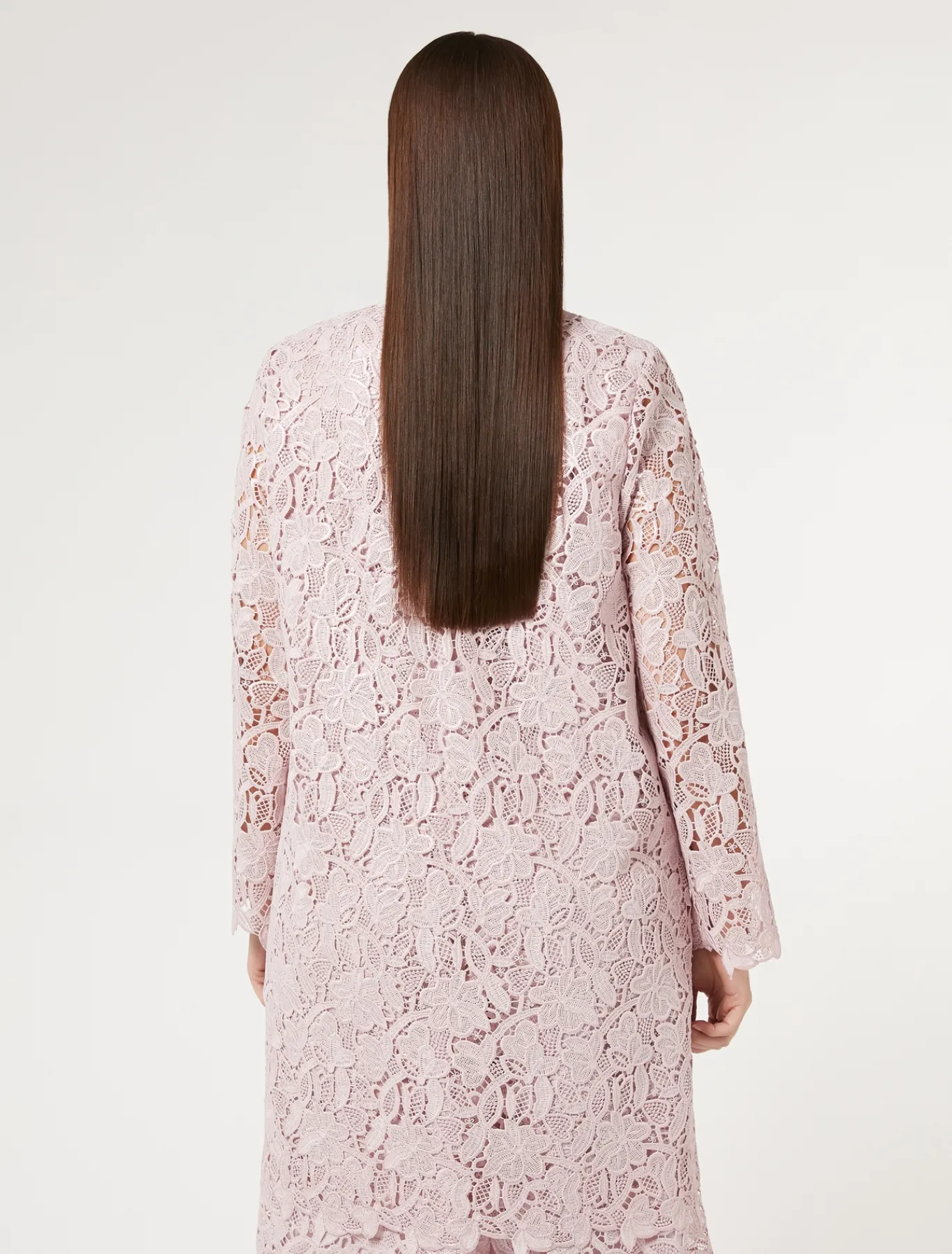 Marina Rinaldi Giacche | Cappotti & Trench*Spolverino in macramè ROSA