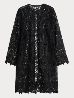 Marina Rinaldi Giacche | Cappotti & Trench*Spolverino in macramè BLUNOTTE