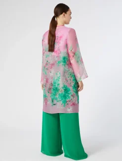 Marina Rinaldi Giacche | Cappotti & Trench*Spolverino in organza di seta ROSA