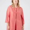 Marina Rinaldi Giacche | Cappotti & Trench*Spolverino in shantung di seta ROSSO