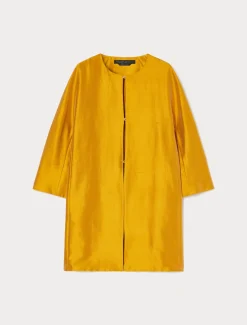 Marina Rinaldi Giacche | Cappotti & Trench*Spolverino in shantung di seta ORO