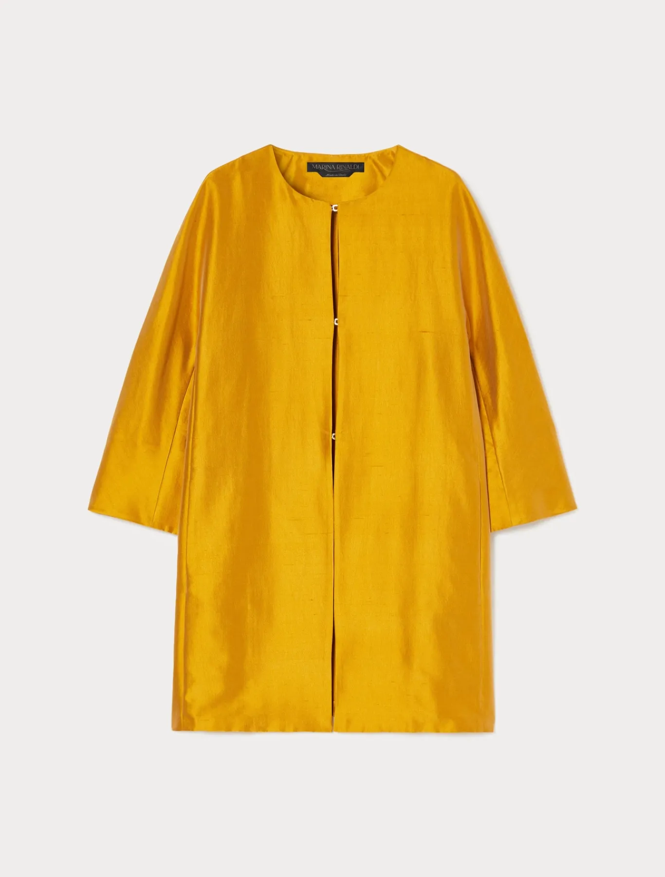 Marina Rinaldi Giacche | Cappotti & Trench*Spolverino in shantung di seta ORO