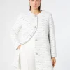 Marina Rinaldi Giacche | Collezione Elegante*Spolverino in tinto filo BIANCO