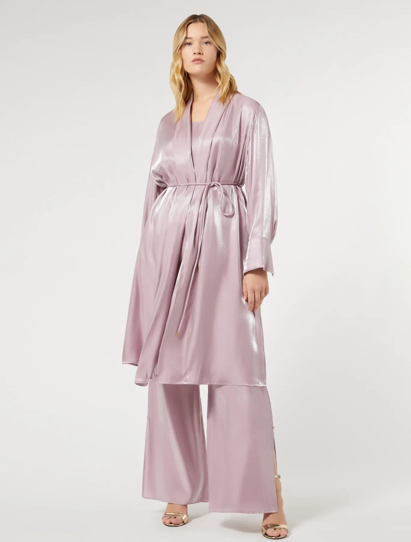 Marina Rinaldi Giacche | Selezione Elegante*Spolverino in viscosa ROSA