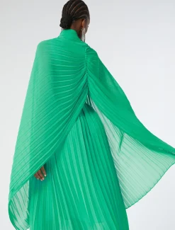 Marina Rinaldi Accessori | Accessori*Stola in georgette plissé VERDEPASTELLO