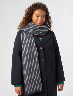 Marina Rinaldi Accessori | Accessori*Stola in tessuto gessato BLUNOTTE
