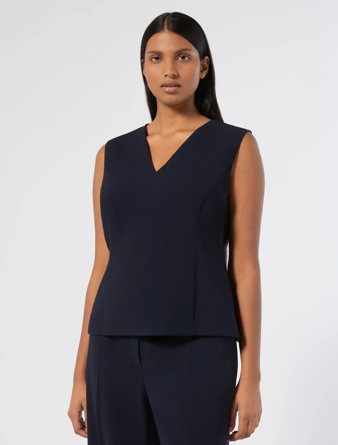 Marina Rinaldi Bluse | Camicie & Bluse*Top in cady triacetato BLUNOTTE