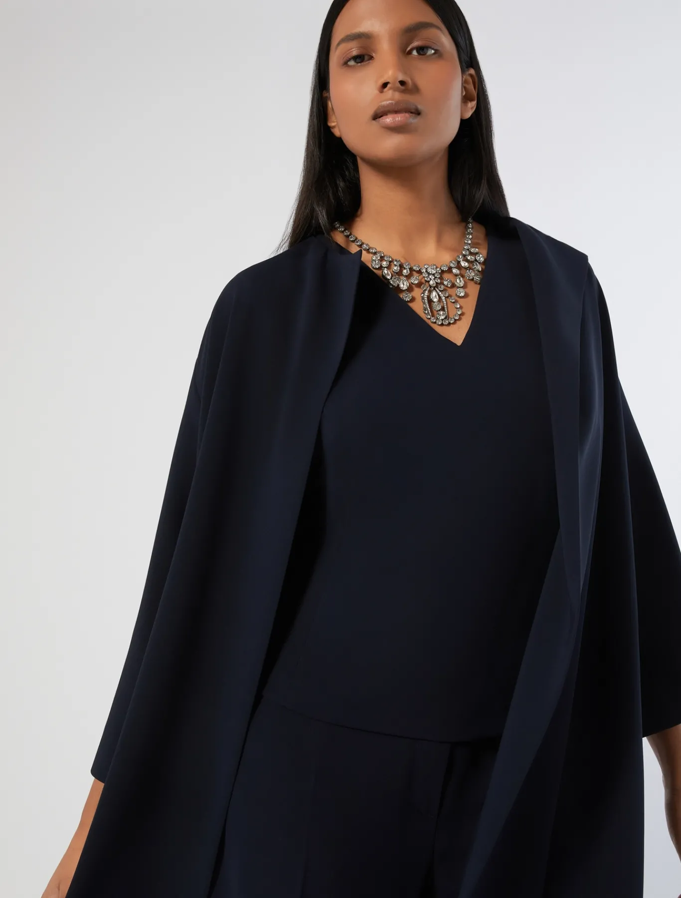 Marina Rinaldi Bluse | Camicie & Bluse*Top in cady triacetato BLUNOTTE