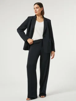 Marina Rinaldi Bluse | Camicie & Bluse*Top in crêpe de Chine di misto seta BIANCO