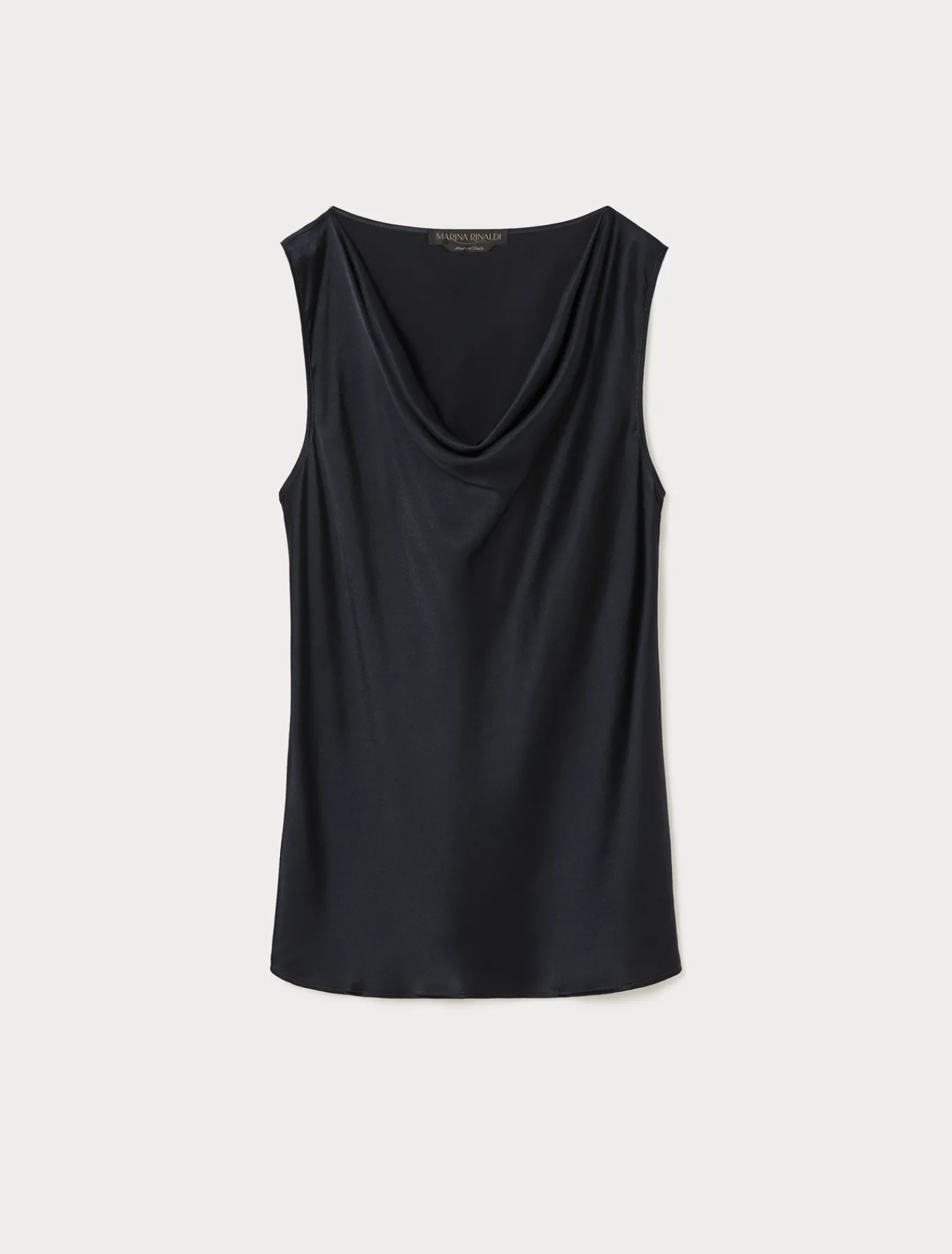 Marina Rinaldi Bluse | Collezione Elegante*Top in crêpe envers satin BLUNOTTE