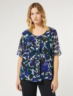 Marina Rinaldi Bluse | Camicie & Bluse*Top in georgette CAFFE`