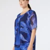 Marina Rinaldi Bluse | Camicie & Bluse*Top in georgette stampata BLUNOTTE