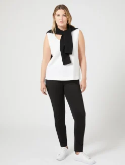 Marina Rinaldi Top & T-Shirt | Top & T-Shirt*Top in jersey BIANCOOTTICO