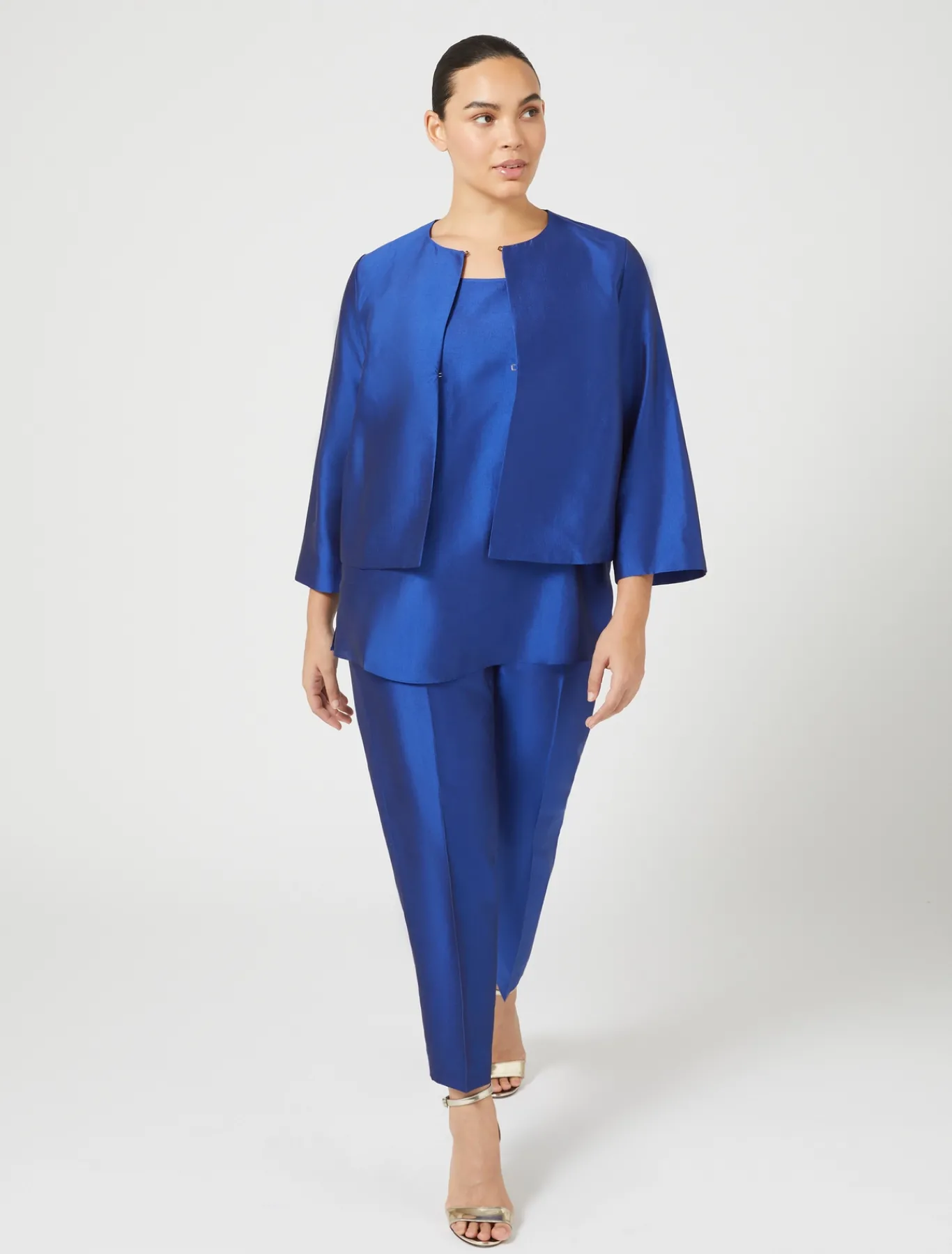 Marina Rinaldi Bluse | Top & T-Shirt*Top in shantung leggero VIOLA