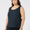 Marina Rinaldi Camicie & Bluse | Camicie & Bluse*Top in tessuto fluido BLUMARINO
