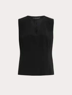 Marina Rinaldi Bluse | Top & T-Shirt*Top in triacetato NERO