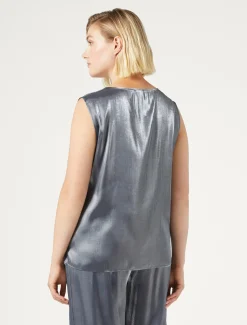 Marina Rinaldi Bluse | Selezione Elegante*Top in viscosa BLUMARINO