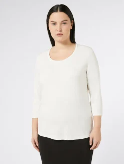 Marina Rinaldi Top & T-Shirt | Top & T-Shirt*T-shirt in jersey BIANCO
