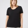 Marina Rinaldi Top & T-Shirt | Top & T-Shirt*T-shirt in jersey NERO