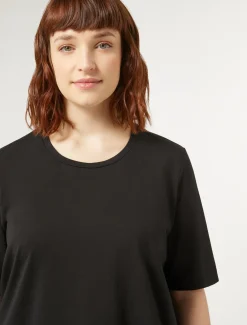 Marina Rinaldi Top & T-Shirt | Top & T-Shirt*T-shirt in jersey NERO