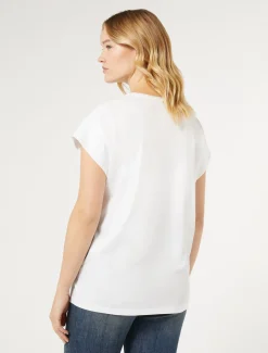Marina Rinaldi Top & T-Shirt | Top & T-Shirt*T-shirt in jersey BIANCOOTTICO