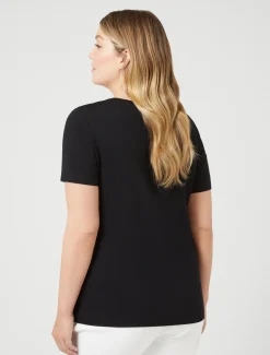 Marina Rinaldi Top & T-Shirt | Top & T-Shirt*T-shirt in jersey NERO