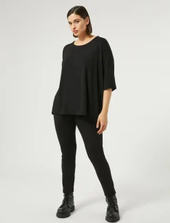 Marina Rinaldi Top & T-Shirt | Top & T-Shirt*T-shirt in jersey NERO
